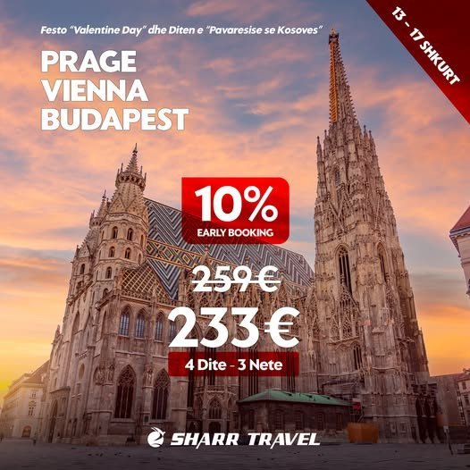 PRAGË - VIENNA - BUDAPEST