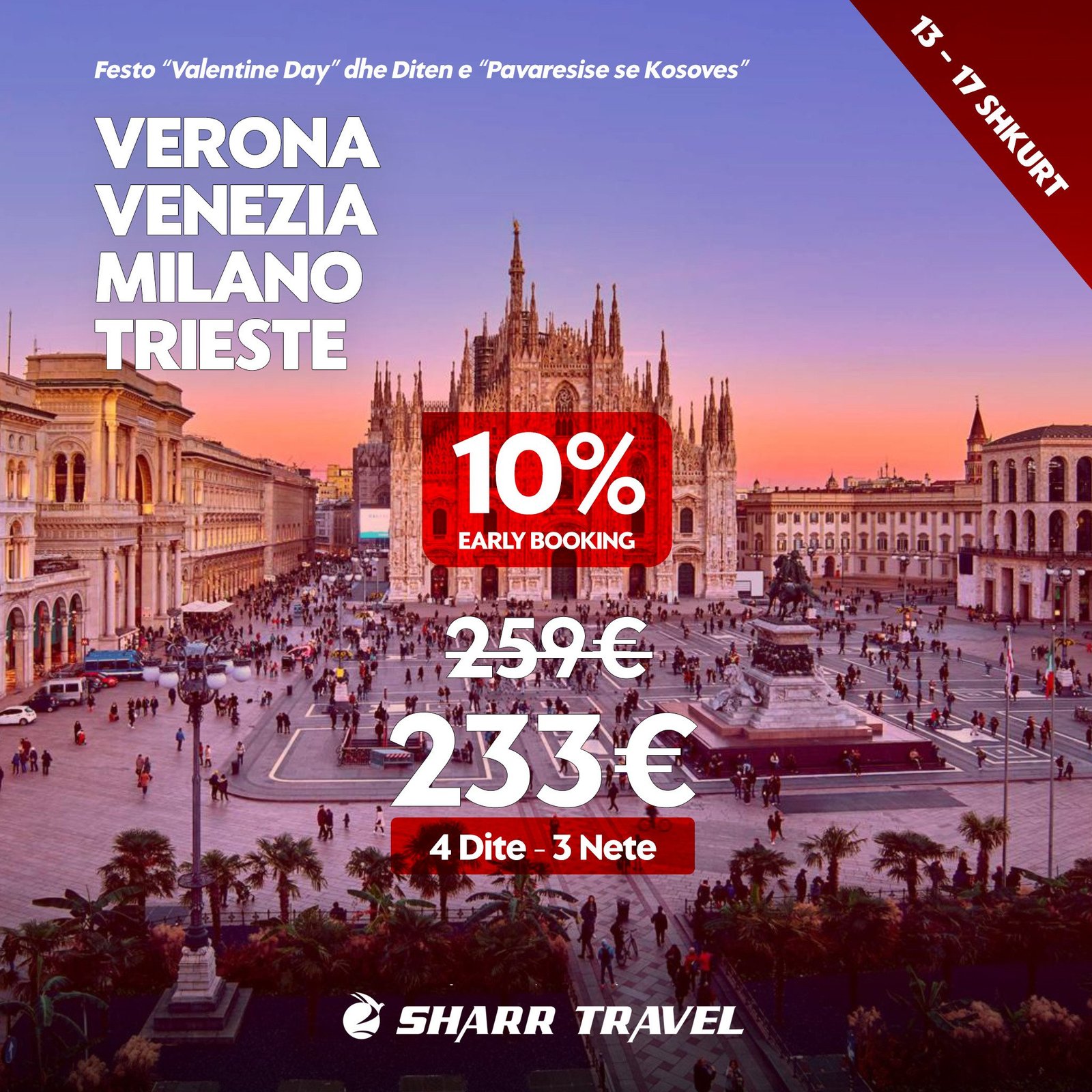 VERONA – VENEZIA – MILANO