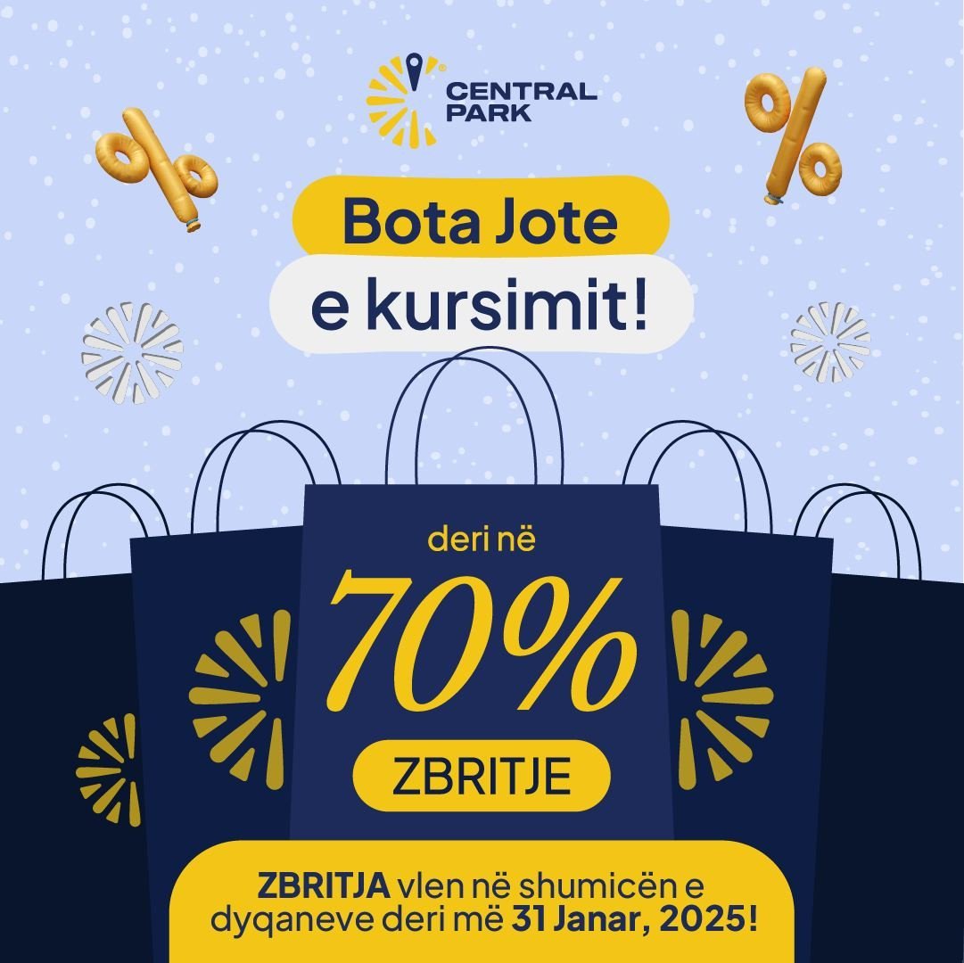 Në Central Park deri 70% Zbritje