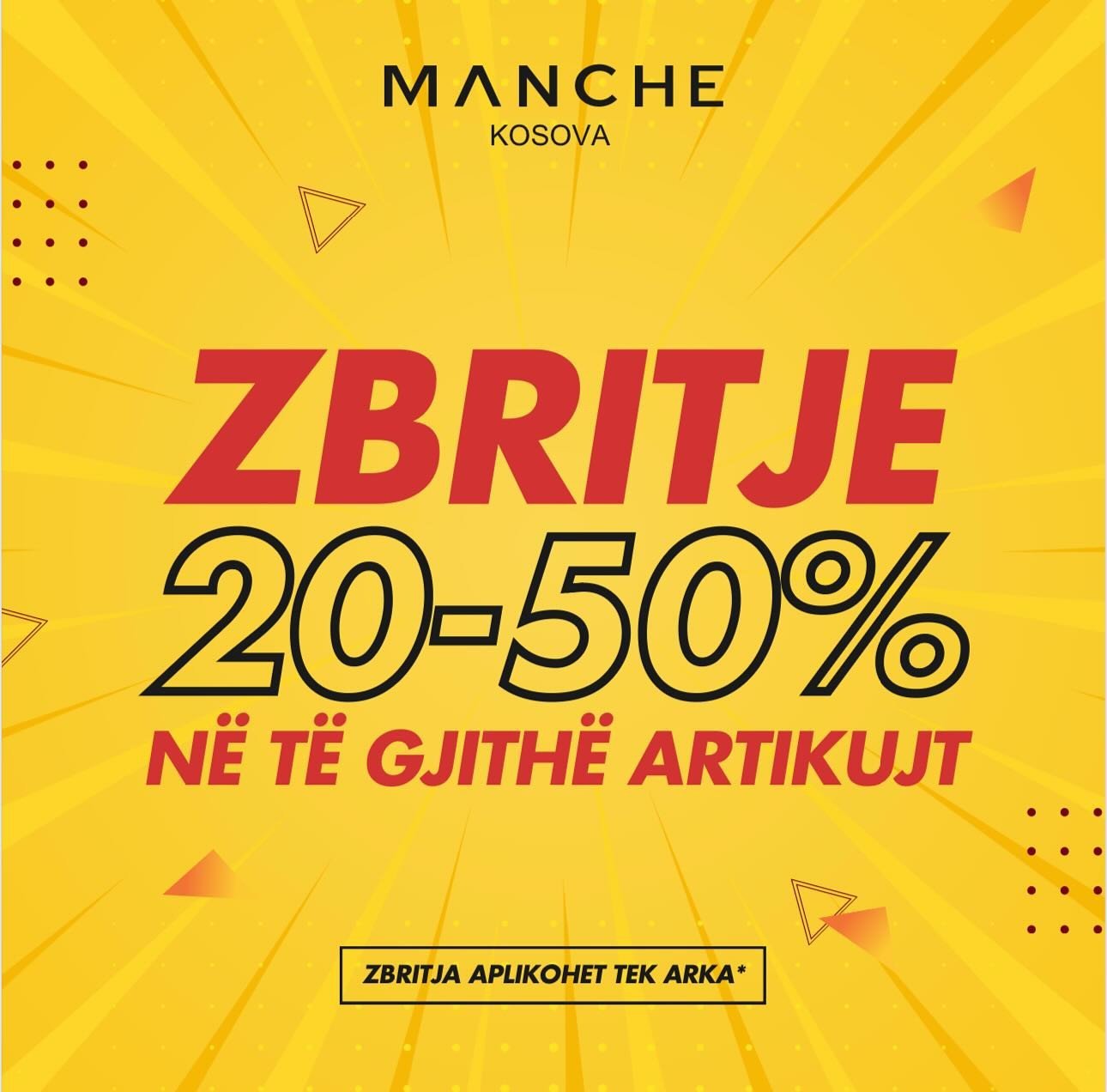 20% - 50% Zbritje