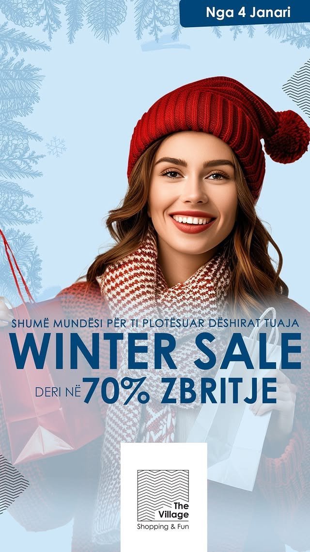 Winter Sale deri ne 70 % Zbritje