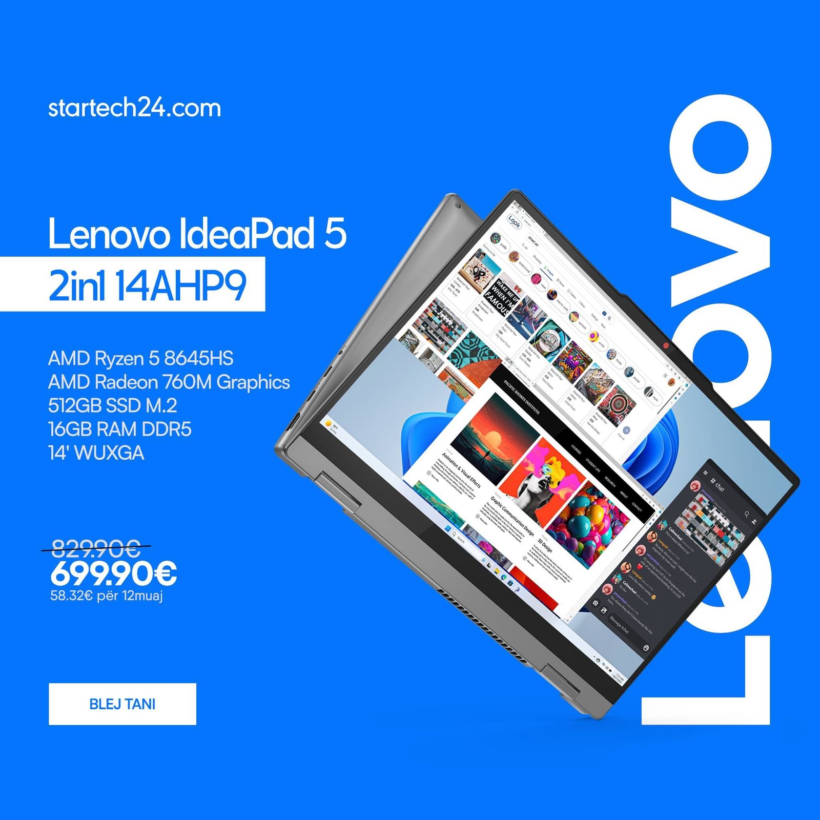 Laptop Lenovo IdeaPad 5