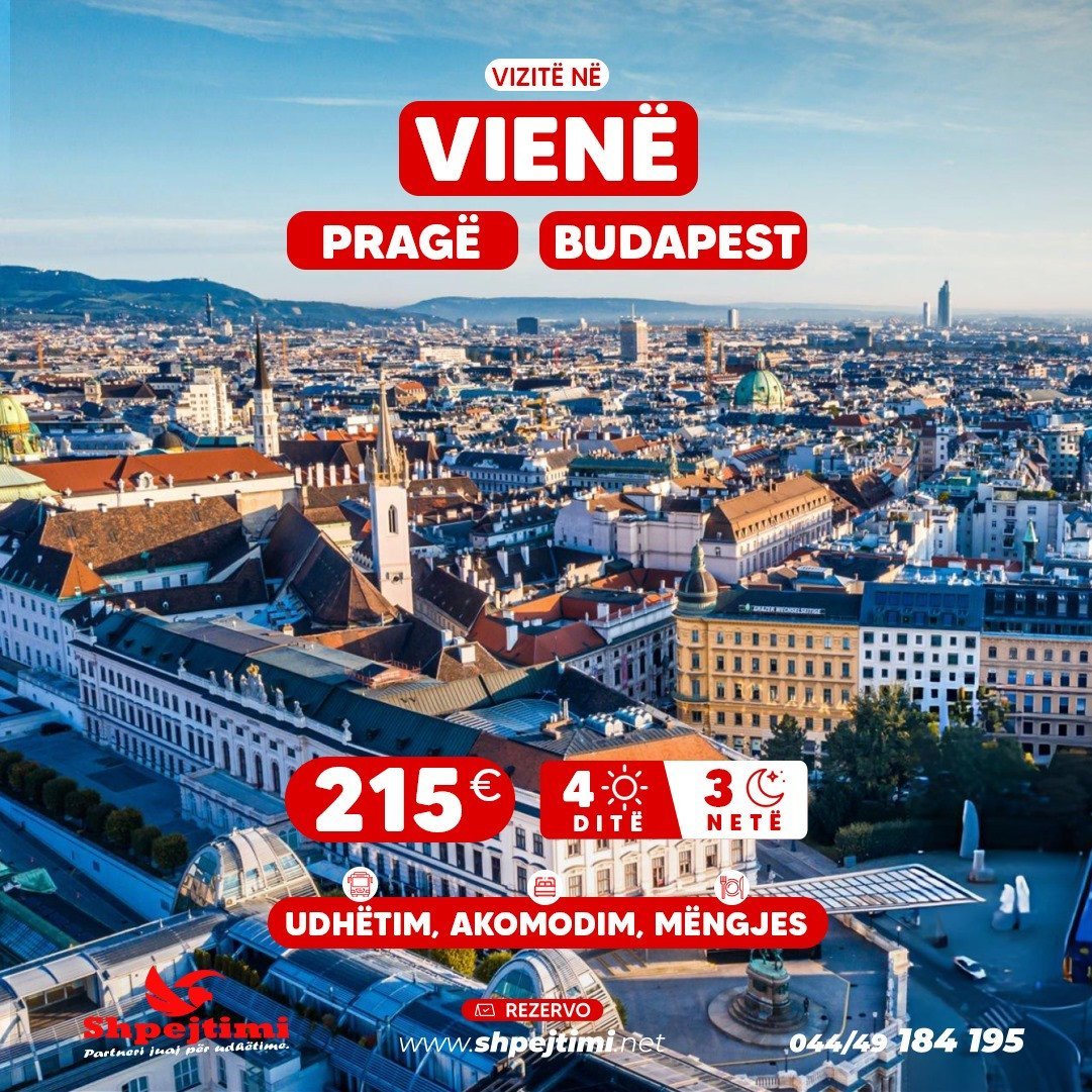 PRAGE, VIENE, BUDAPEST