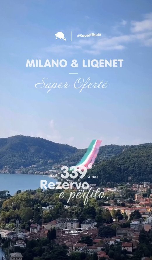 Milano & Liqenet Magjike të Italisë!