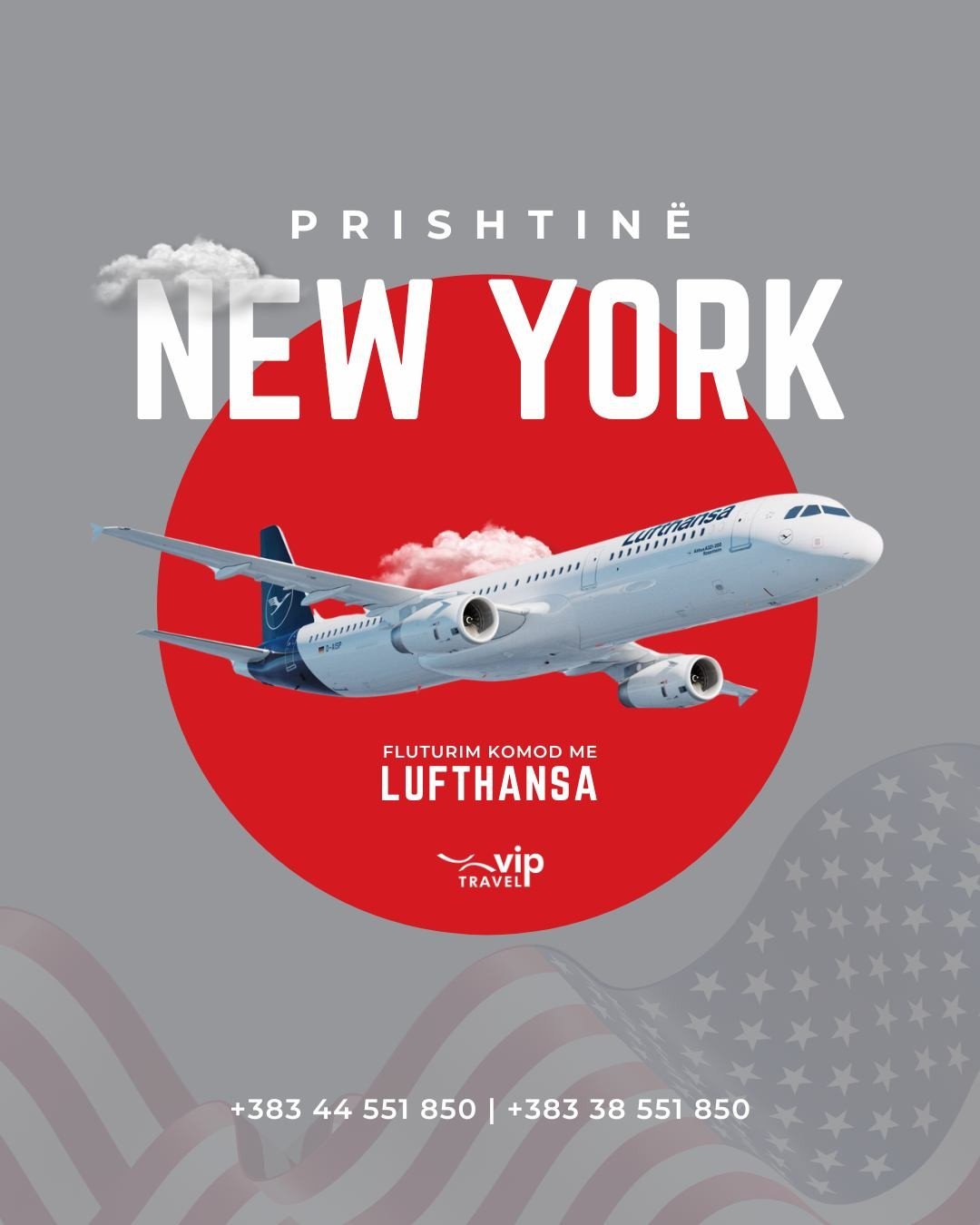 Fluturime nga Prishtina në New York