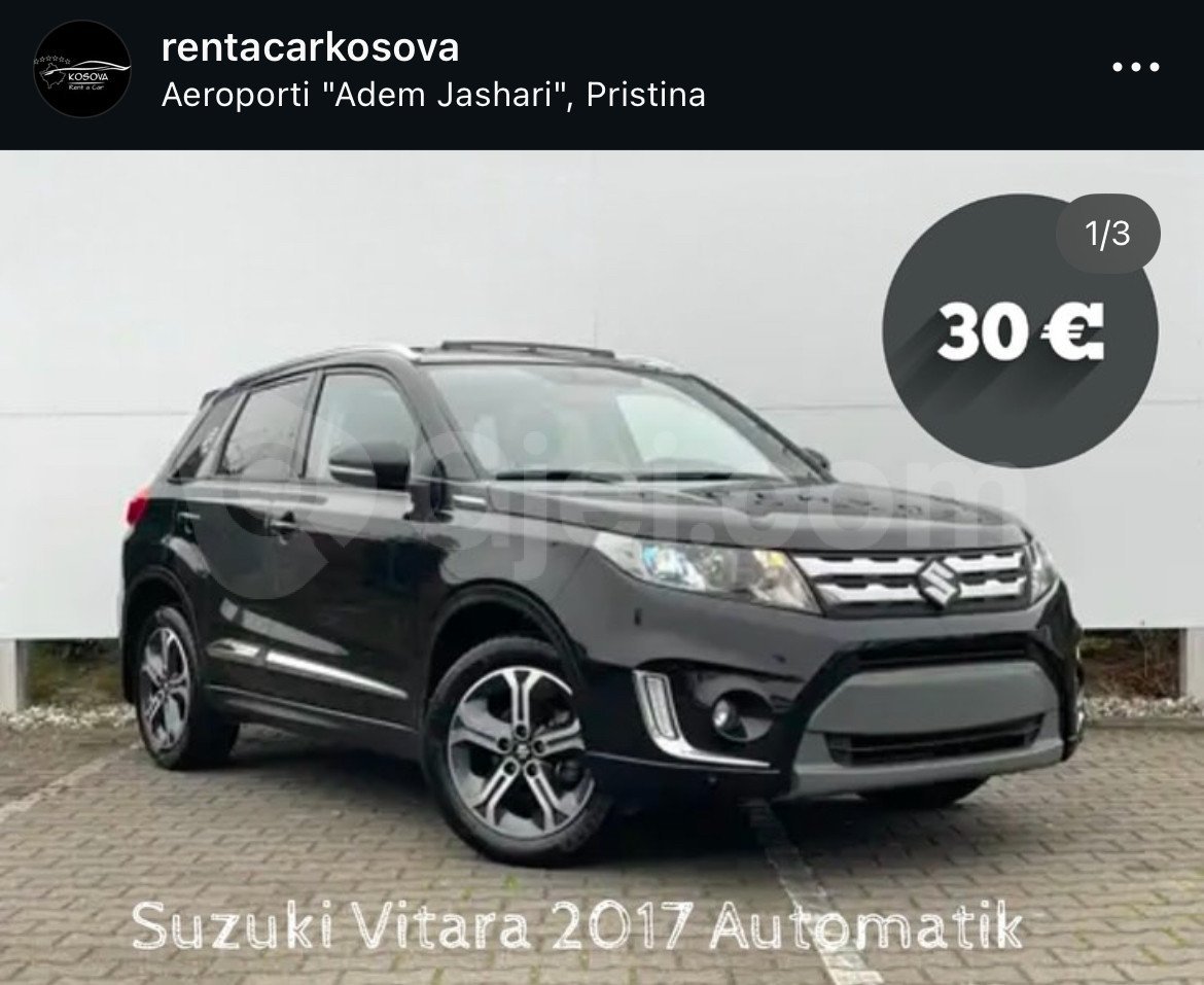 Rent a Car Kosova