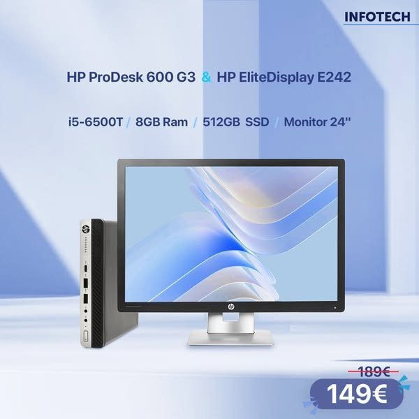 HP Pro desk 600 G3