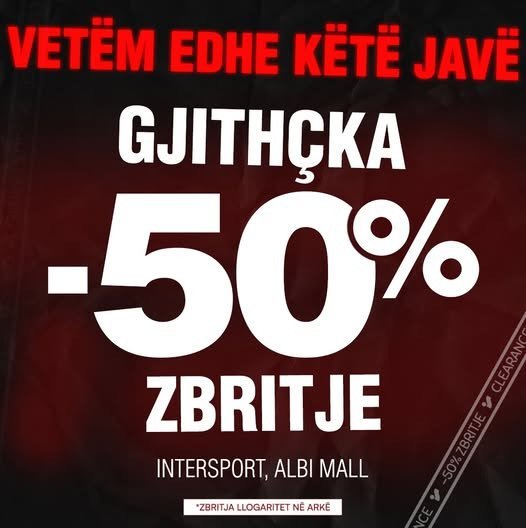 ZBRITJE vetëm edhe këtë javë