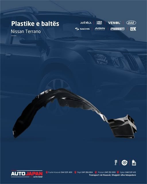 Plastike e baltës Nissan Terrano