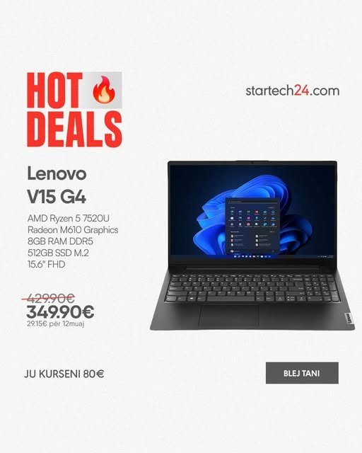 Laptop Lenovo V15 G4