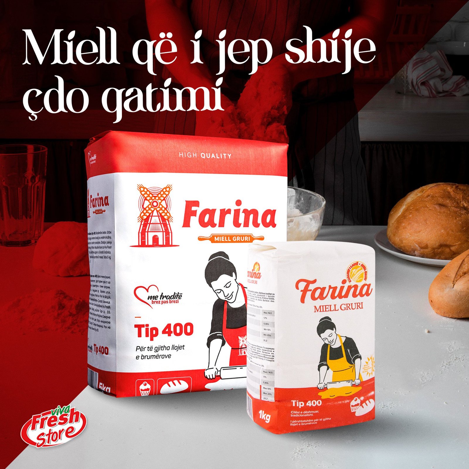 Miell Farina për çdo recetë