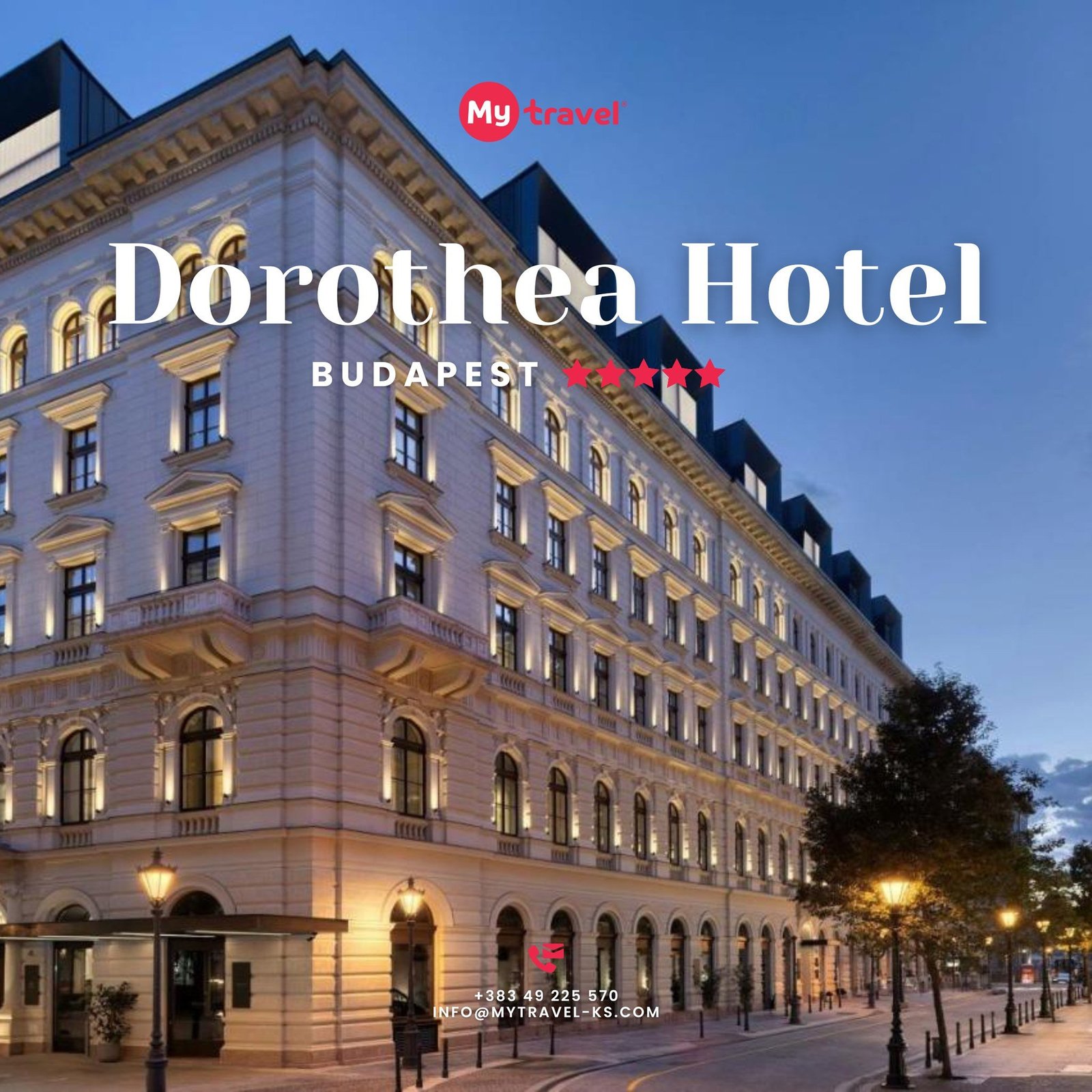 Dorothea Hotel Budapest 5*