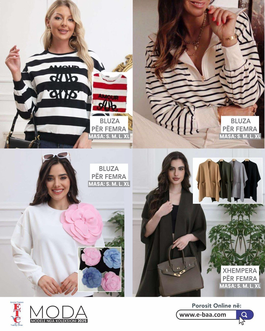 Xhempera dhe Bluza për femra