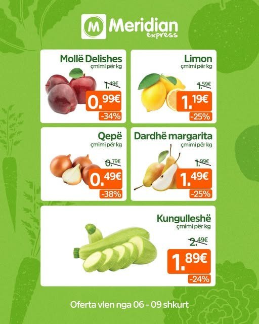 Frutat e perimet e freskëta