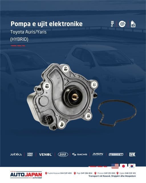 Pompa e ujit elektronike për Toyota Auris/Yaris (HYBRID)