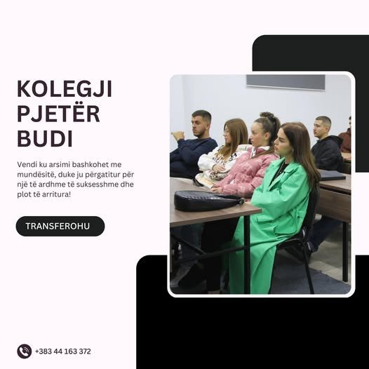 E ardhmja nis këtu, tek Kolegji Pjetër Budi