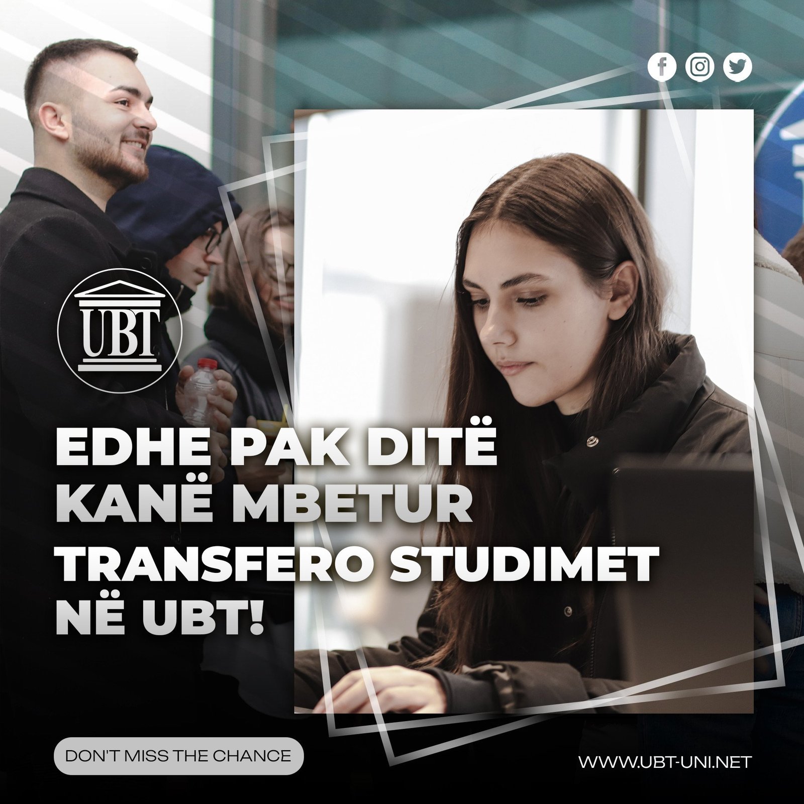 UBT ju ofron mjedisin ideal për të përmbushur synimet akademike dhe profesionale