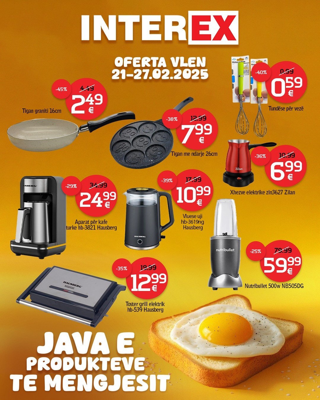 Java e Produkteve të Mëngjesit