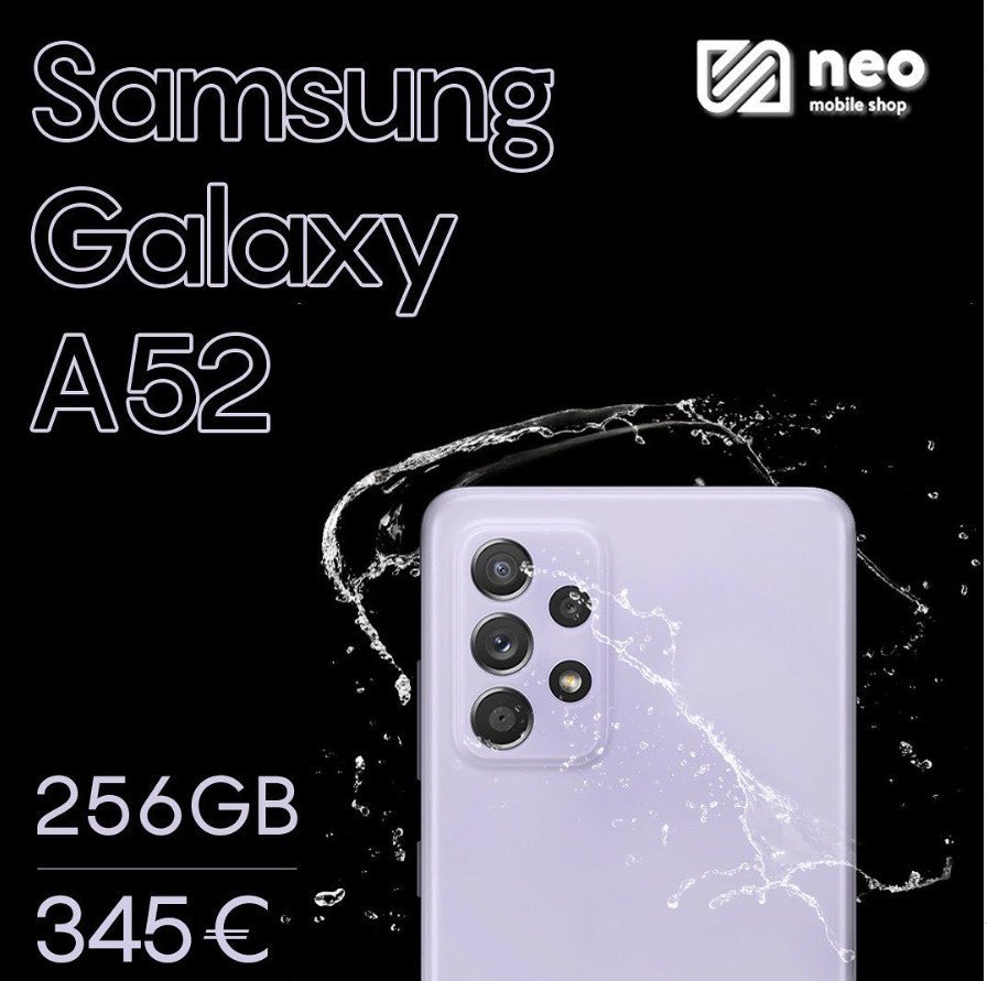 SAMSUNG GALAXY A52