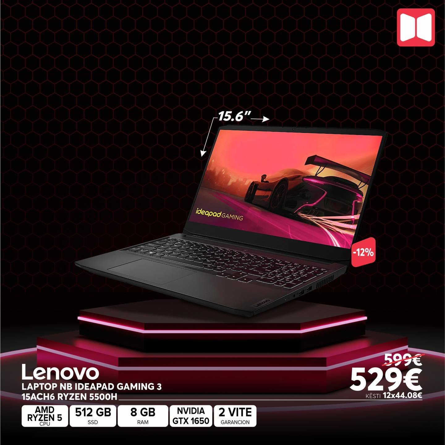 Laptop Lenovo Ideapad Gaming 3