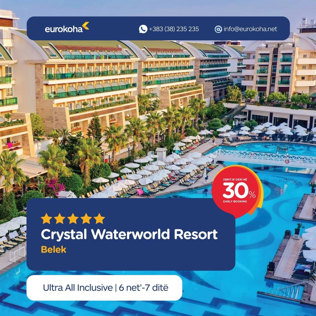 Crystal waterworld resort- Belek