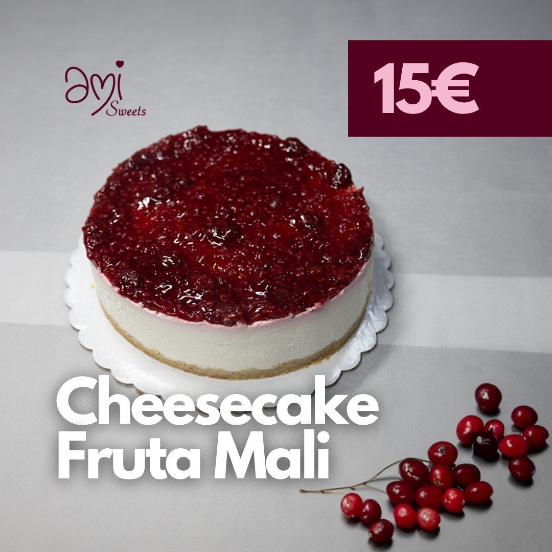 Cheesecake fruta mali