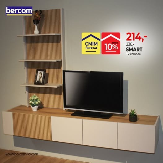 "Smart" - TV komoda që përshtatet me çdo ambient