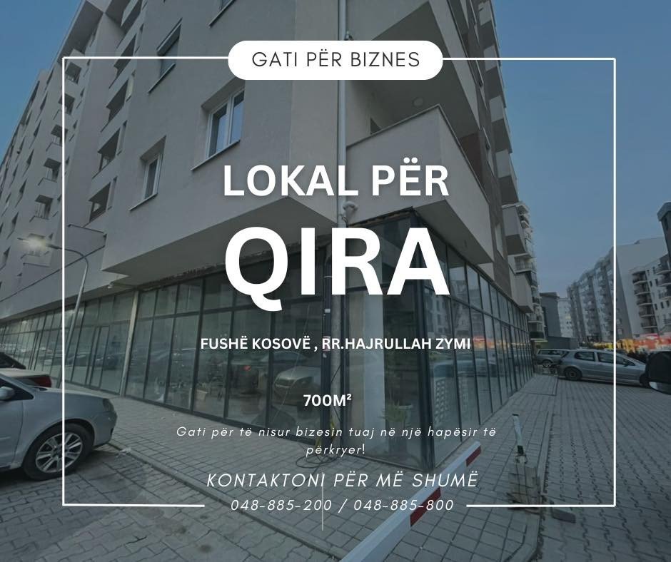 Lokal për Qira – Gati për Biznes!