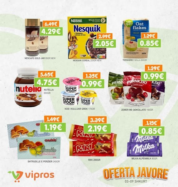 Oferta javore
