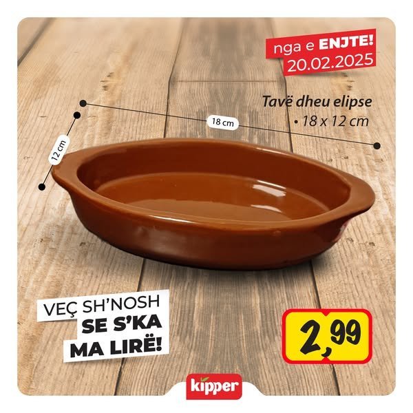 Tavë dheu elipse