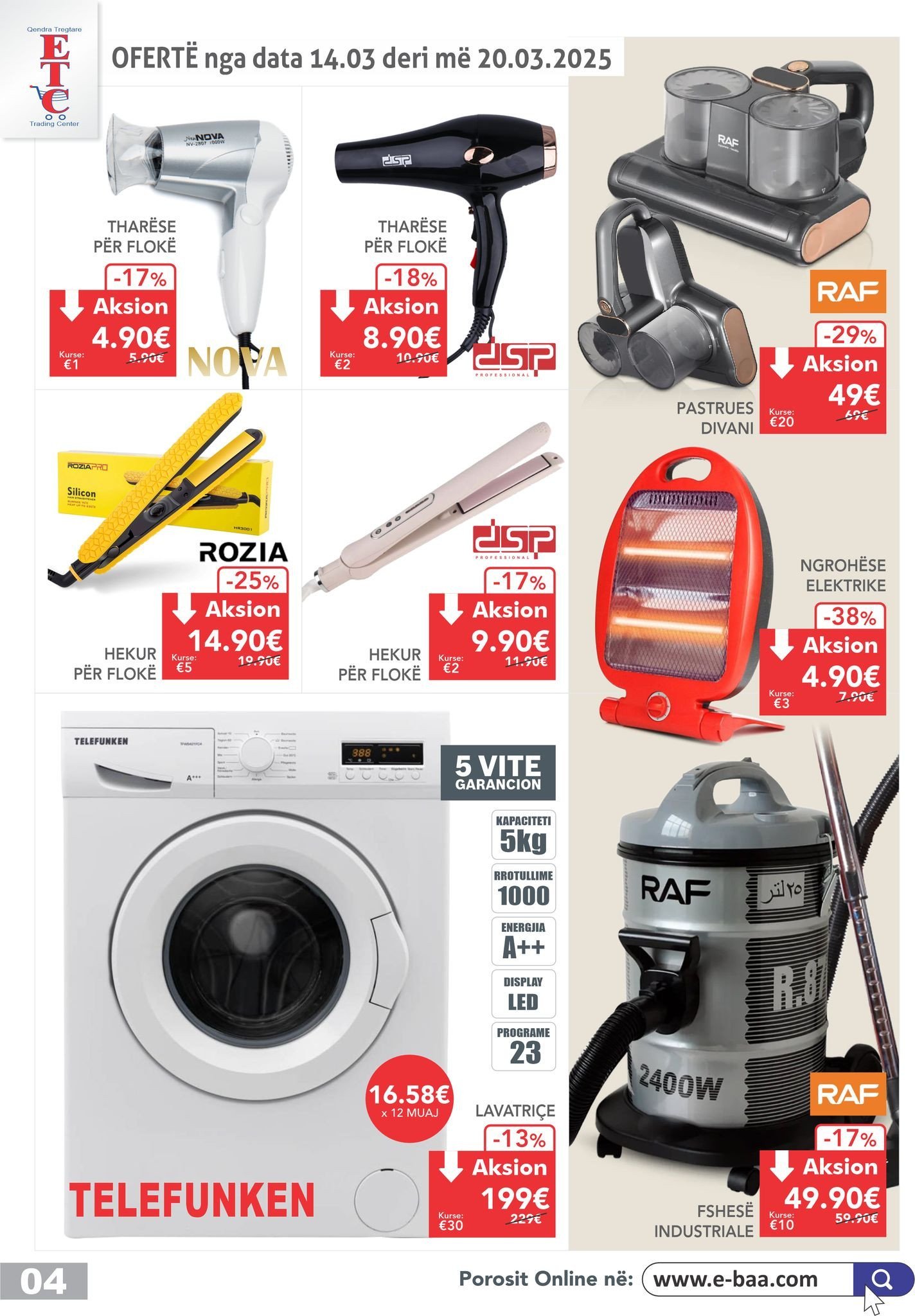 Prezantojmë katallogun e Ofertave dhe Zbritjeve