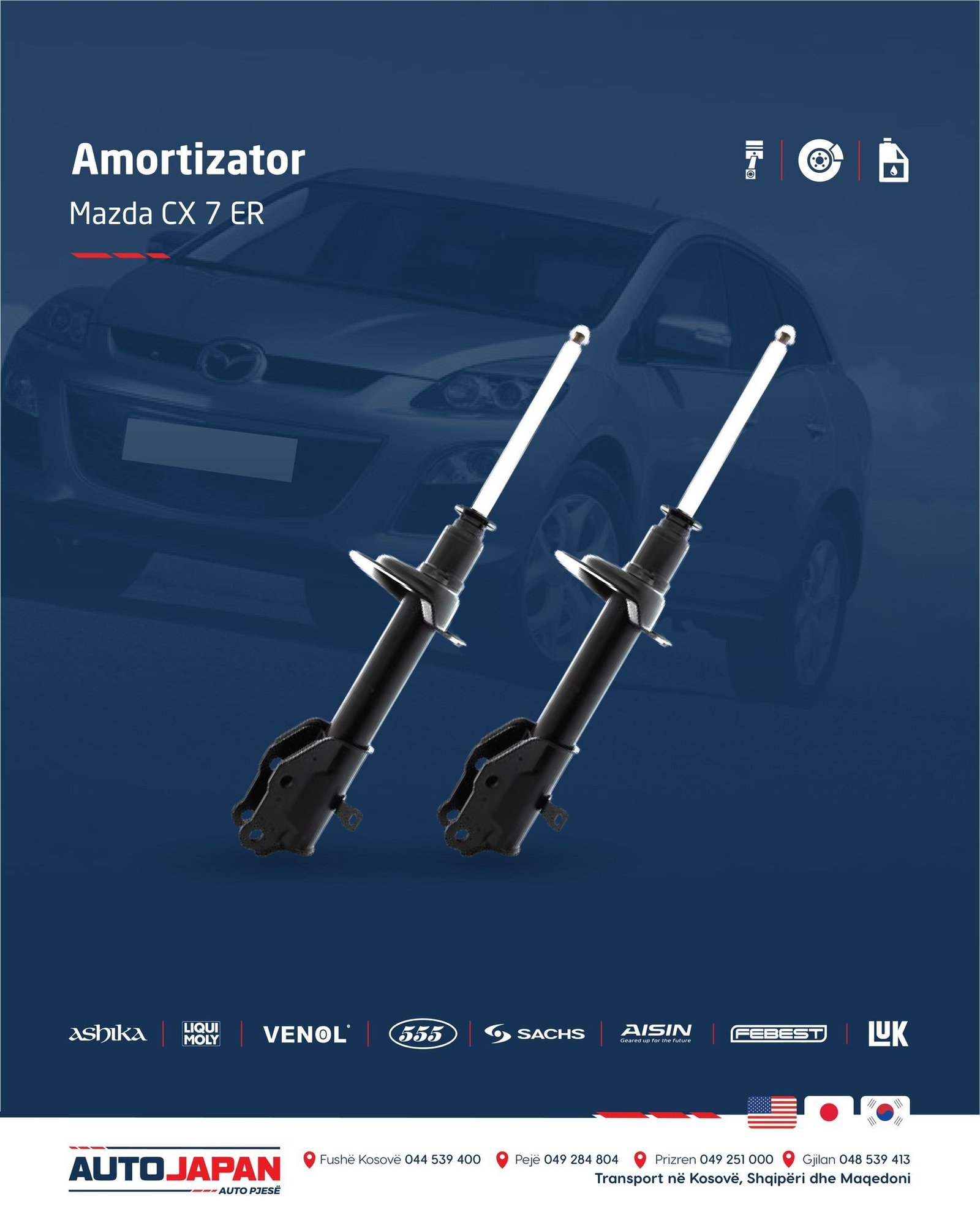 Amortizator Mazda CX 7 ER