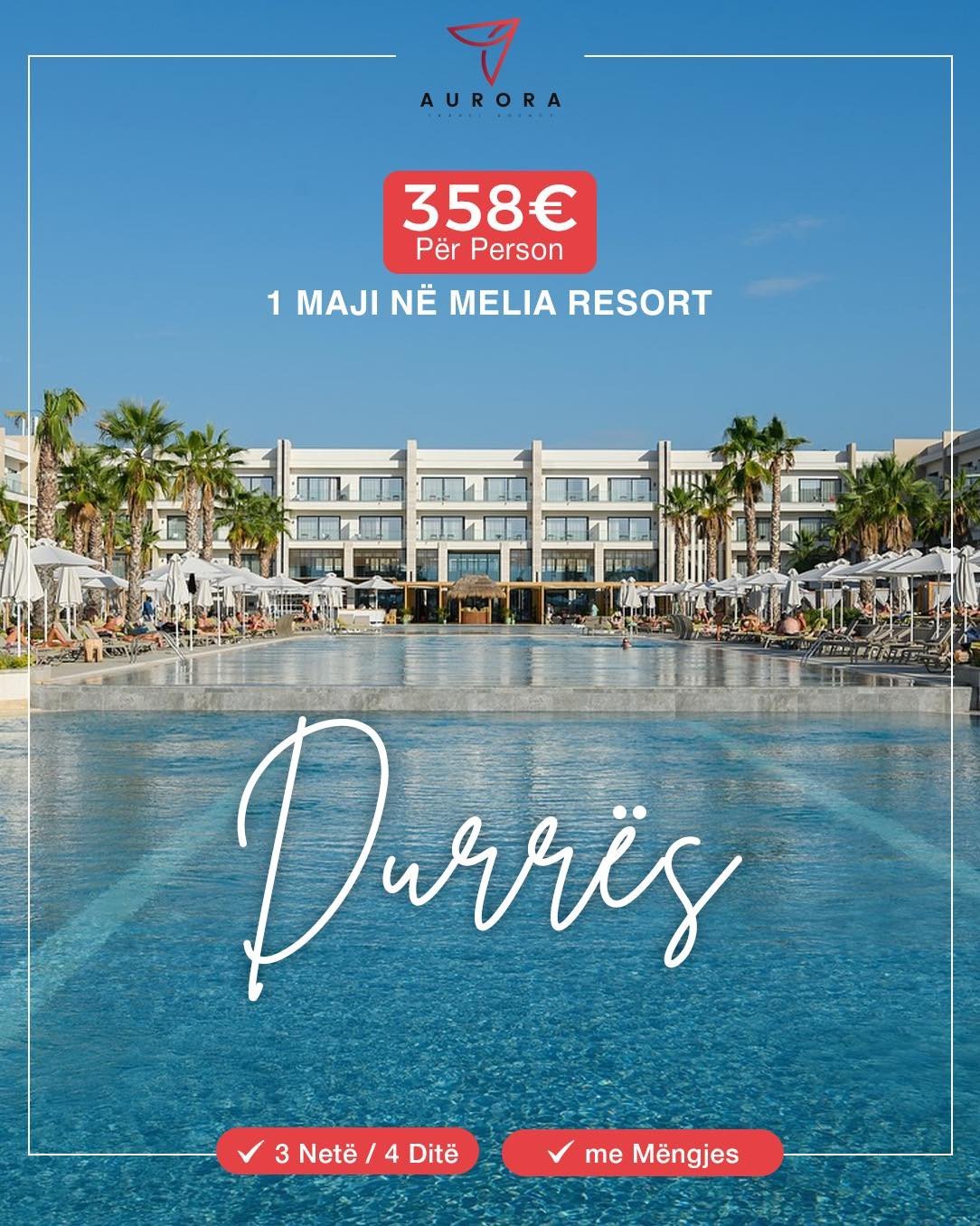 1 Maji në Melia Resort Durrës 5*