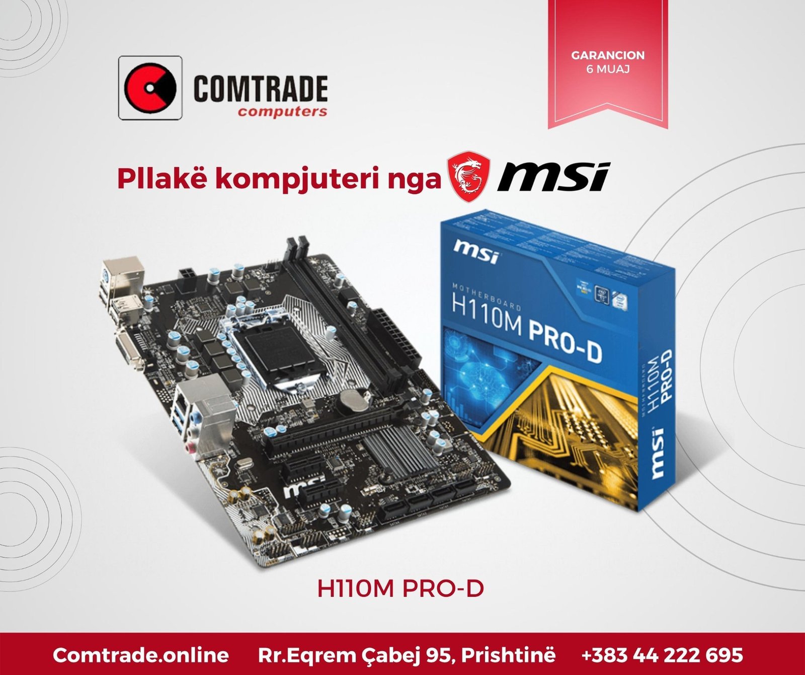 Pllakë kompjuteri nga MSI