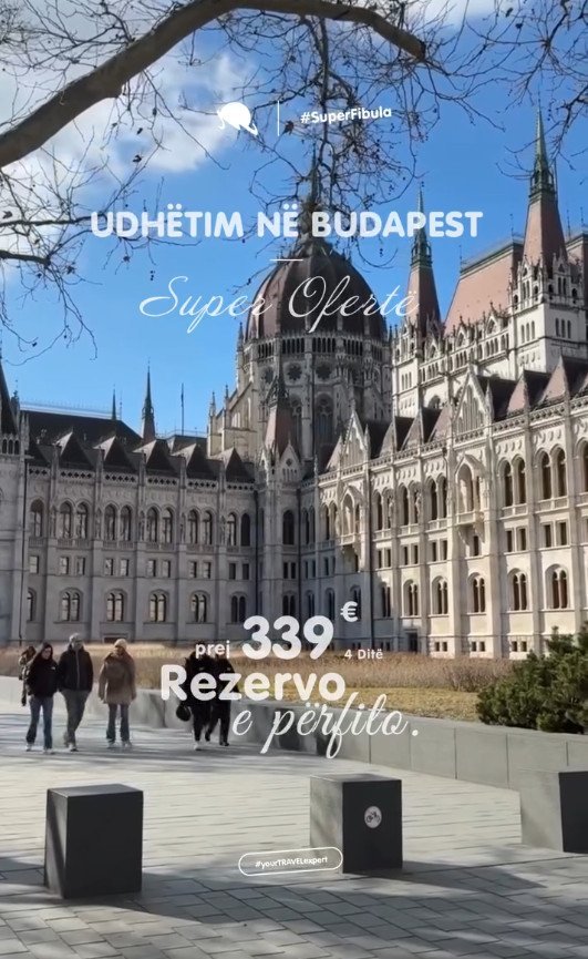 UDHËTIM NË BUDAPEST ME FIBULA TRAVEL!