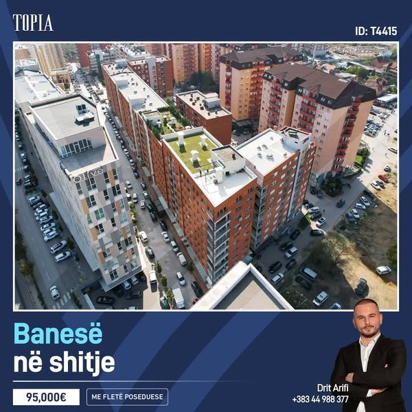 Banesë me 2 dhoma gjumi në shitje në lagjen Kalabria – Emshir