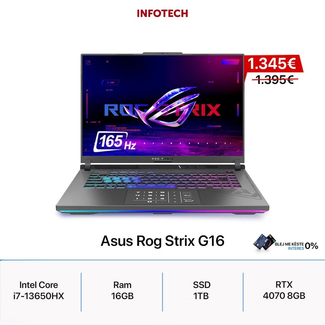 Laptopë në dispozicion!