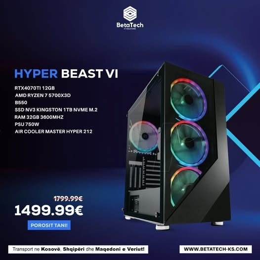 HYPER BEAST VI – Superfuqi për çdo lojë