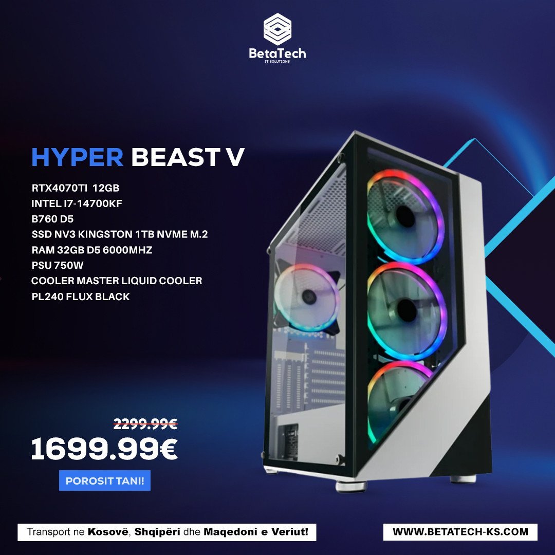 HYPER BEAST V – Një makinë e vërtetë për performancë ekstreme