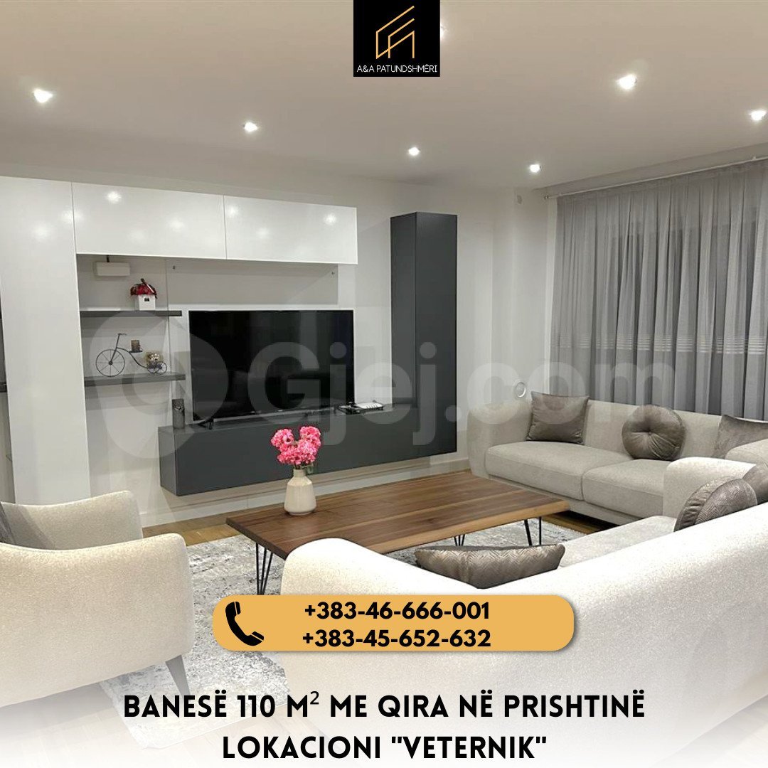 Banesë 110 m² me Qira në Prishtinë / Veternik