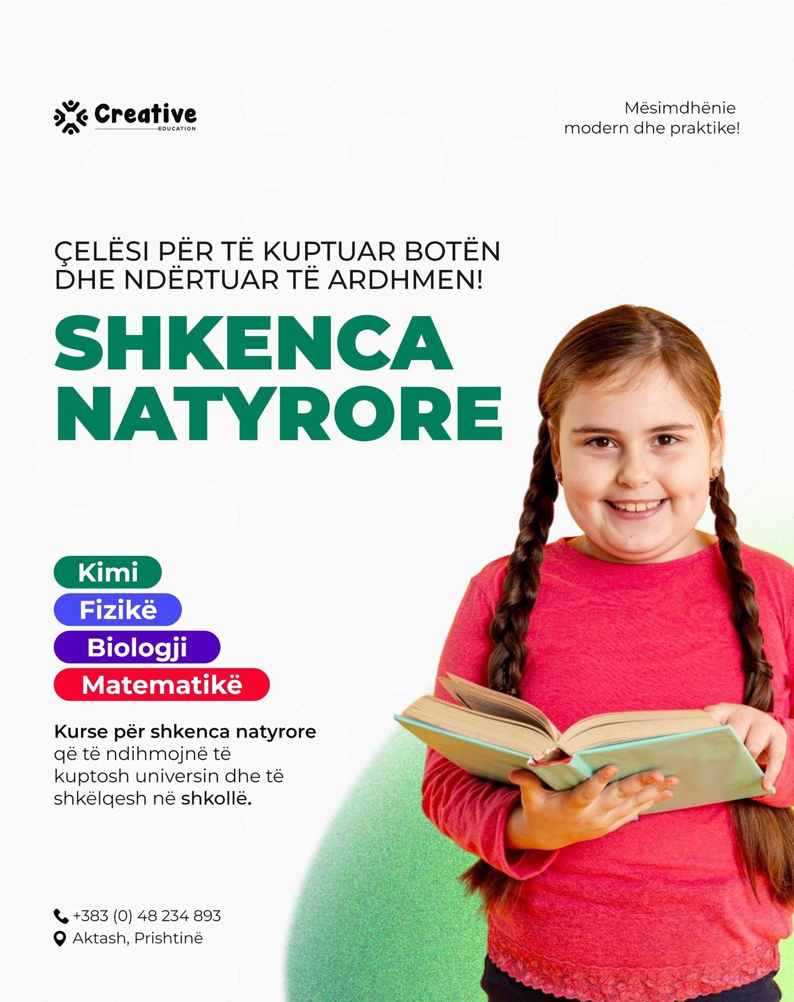 Kurset tona të shkencave natyrore ndihmojnë nxënësit të kuptojnë botën