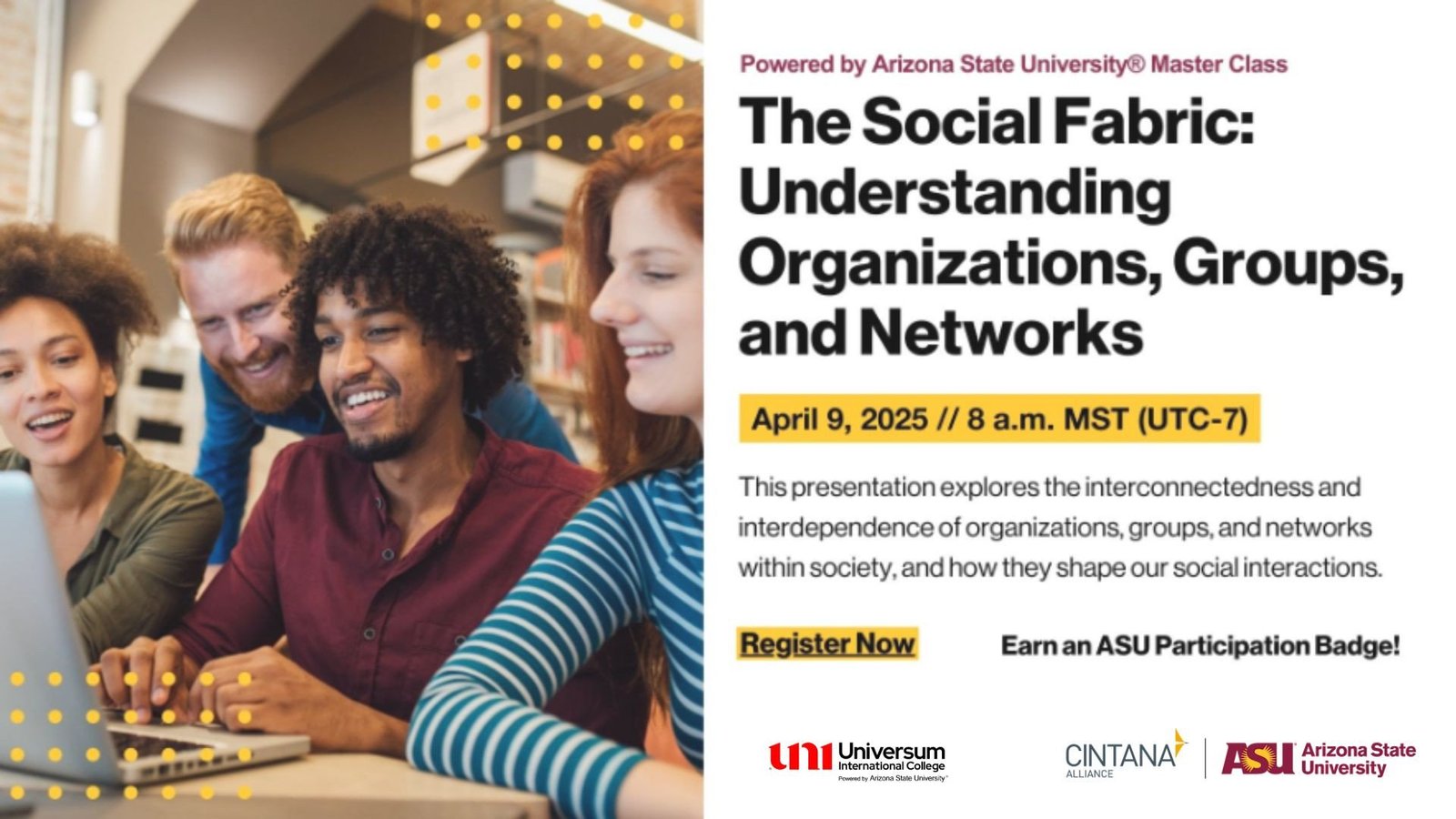 The social fabric: Understanding organizations groups and networks