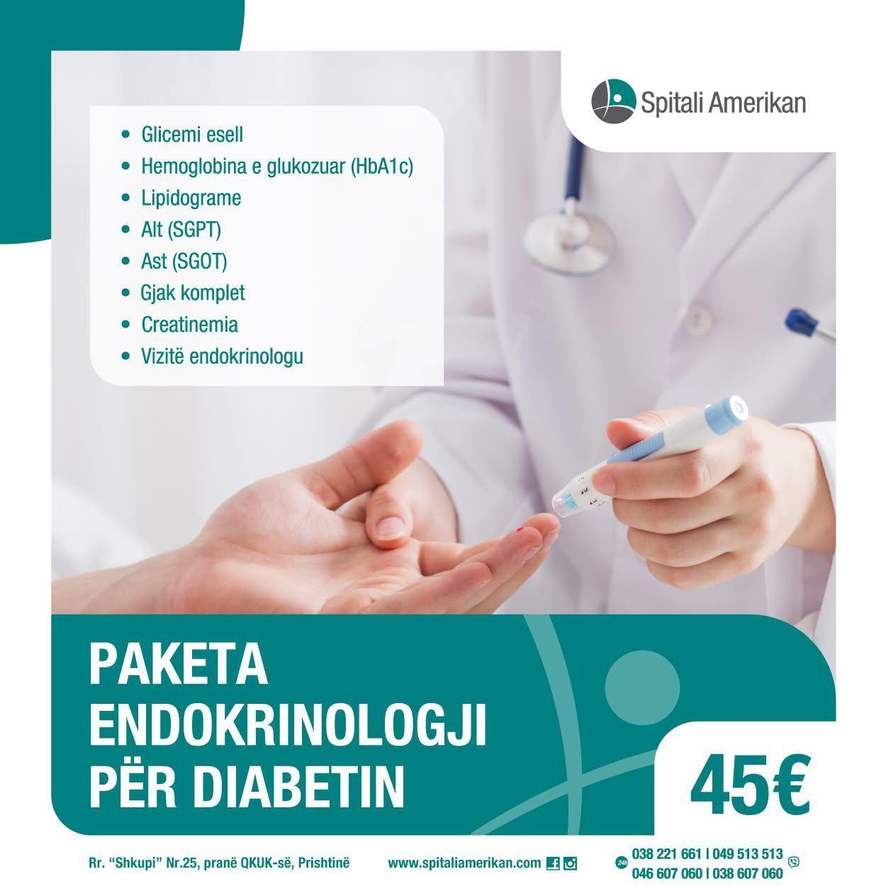 Paketa endokrinologji per diabetin