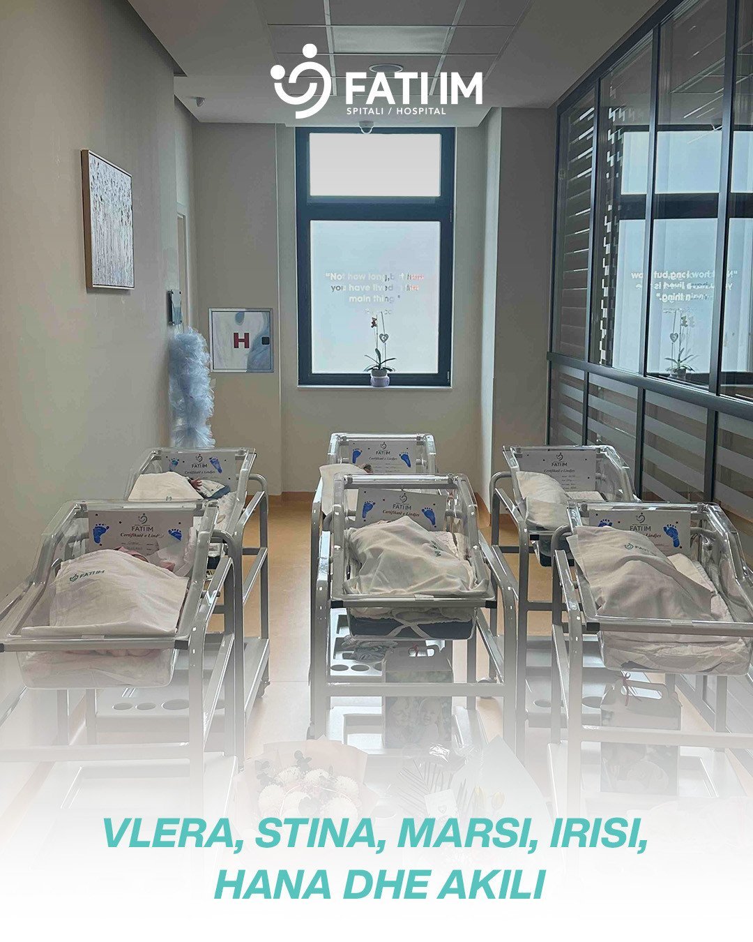 Vlera, Stina, Marsi, Irisi, Hana dhe Akil