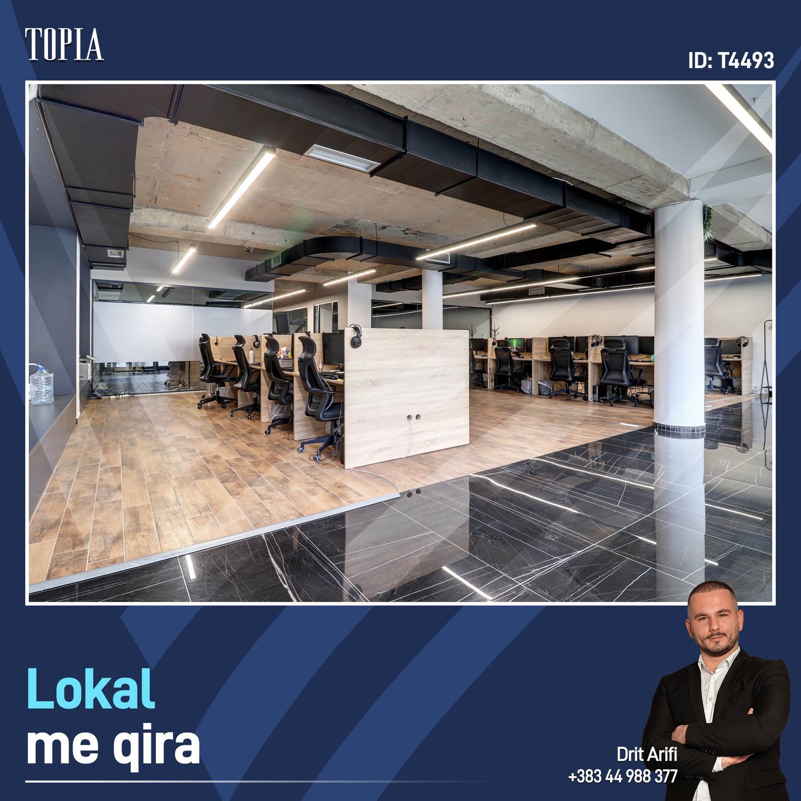 Lokal me qira në lagjen Arbëria – Dragodan