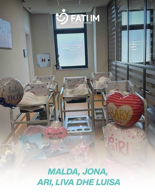 Malda, Jona, Ari, Liva e Luisa janë bekimet e rradhës që gëzuan pafund familjet e tyre