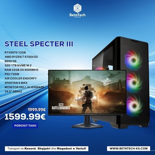 STEEL SPECTER III – Fuqi e lartë, çmim i përballueshëm