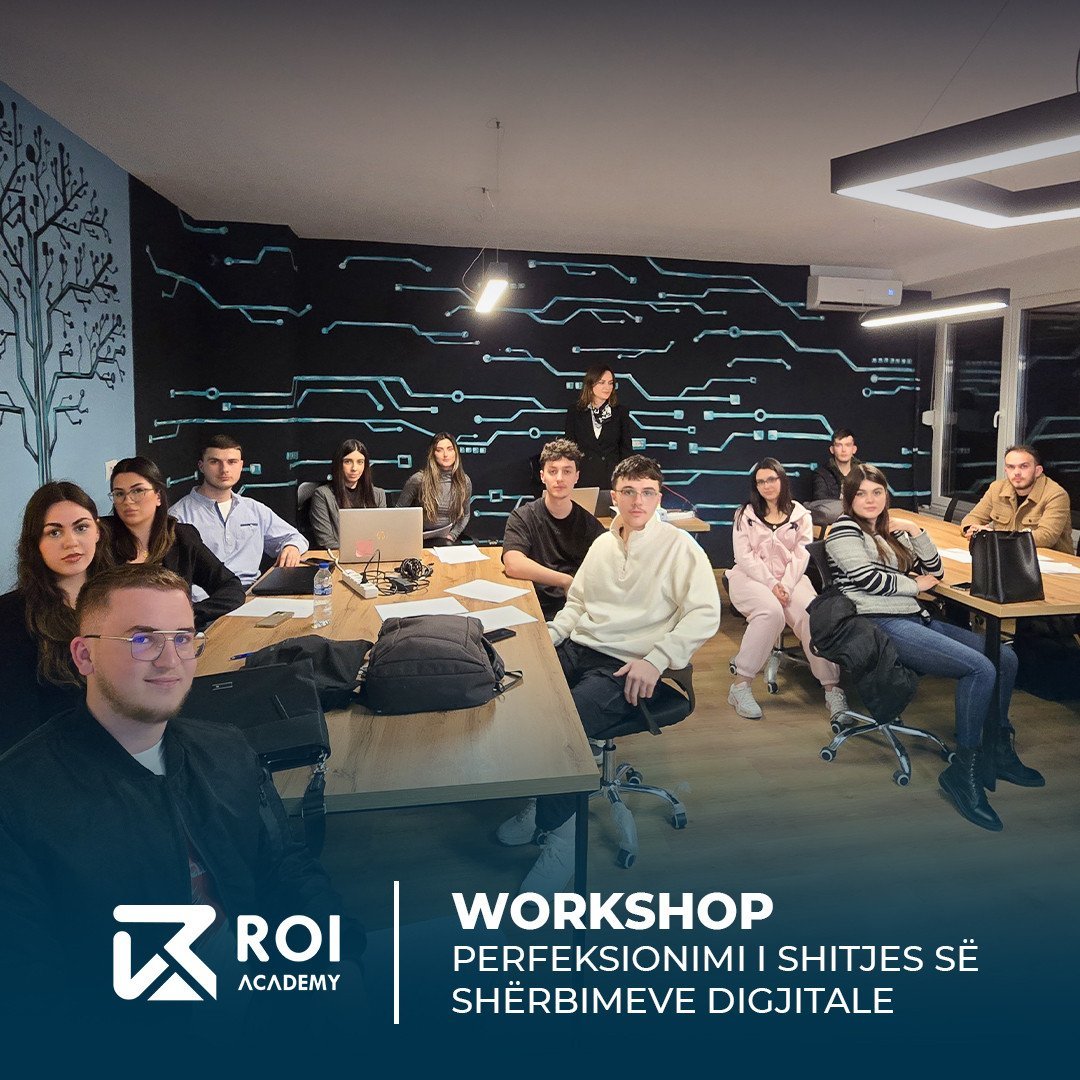Workshop dhe ligjëratë e veçantë për studentët e programeve 6-mujore në ROI Academy