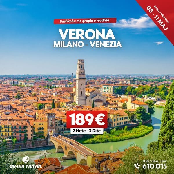 ITALIA VERONA – VENEZIA – MILANO