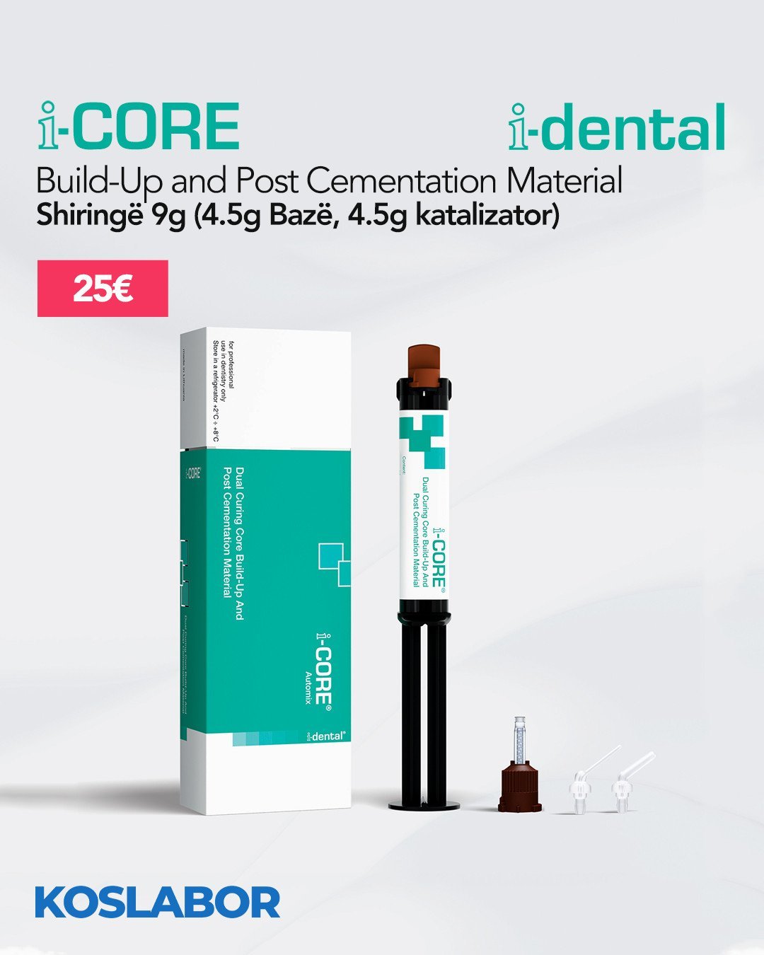 i-CORE - Build-Up and Post Cementation Material